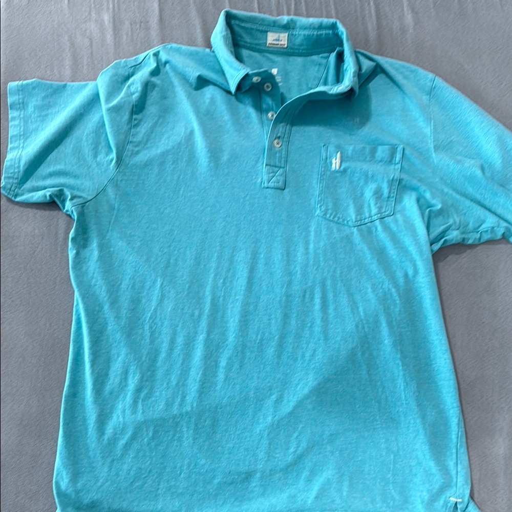 Johnnie-O Men's Blue Polo Shirt